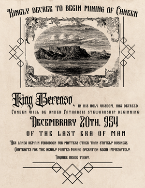 Chapter 1: Caves of Caneen