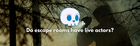 Do escape rooms have live actors?