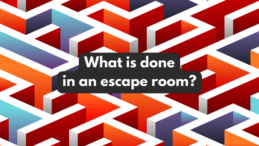 What is done in an escape room?