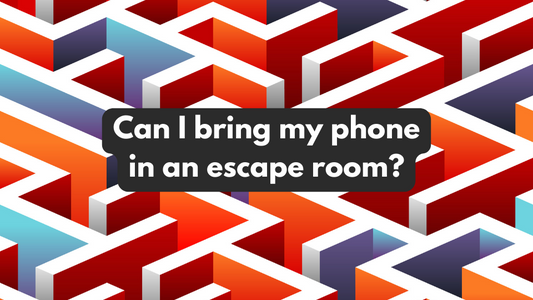 Can I bring my phone in an escape room?