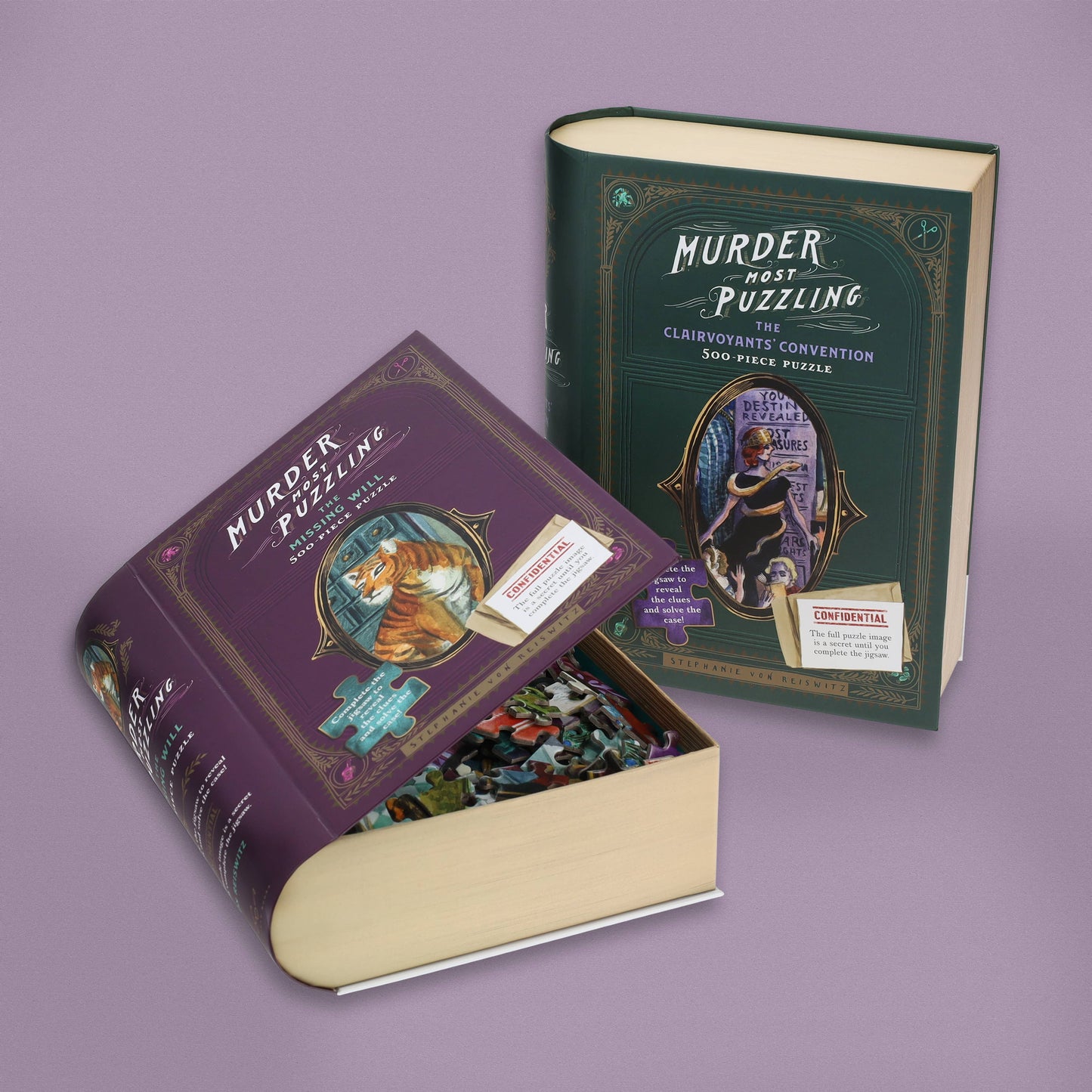 Murder Most Puzzling: The Clairvoyants' Convention 500-Piece