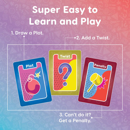 Plot Twist Party Game with Over 1,000,000 Combinations
