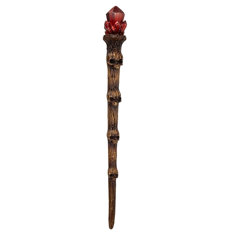 Skull Crystal Magic Wand
